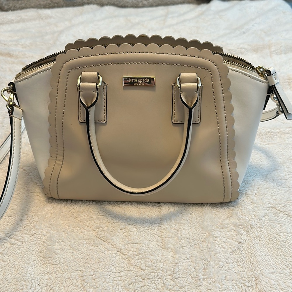 Kate Spade Leather Lilac Road Small Marguerite Bag